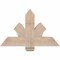 Ekena Millwork Redmond Smooth Timber Gable Bracket, Douglas Fir, 36"W x 23"H x 5 1/2"D x 5 1/2"F, 15/12 Pitch GBW036X23X0606RED00SDF - alternate 1